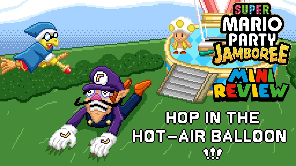 I love the new mario party so much I had to make a video on it.

youtu.be/CW8WI-ur2V0