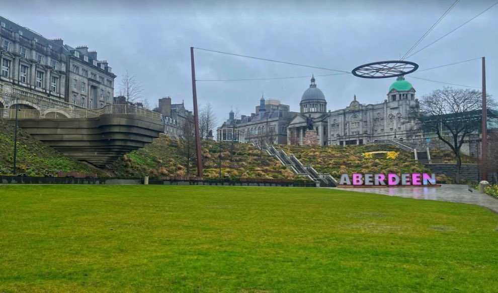 Liam Payne memorial in Aberdeen, Scotland due to the storm today we have decided to reschedule it to next Saturday. 🤍🪽