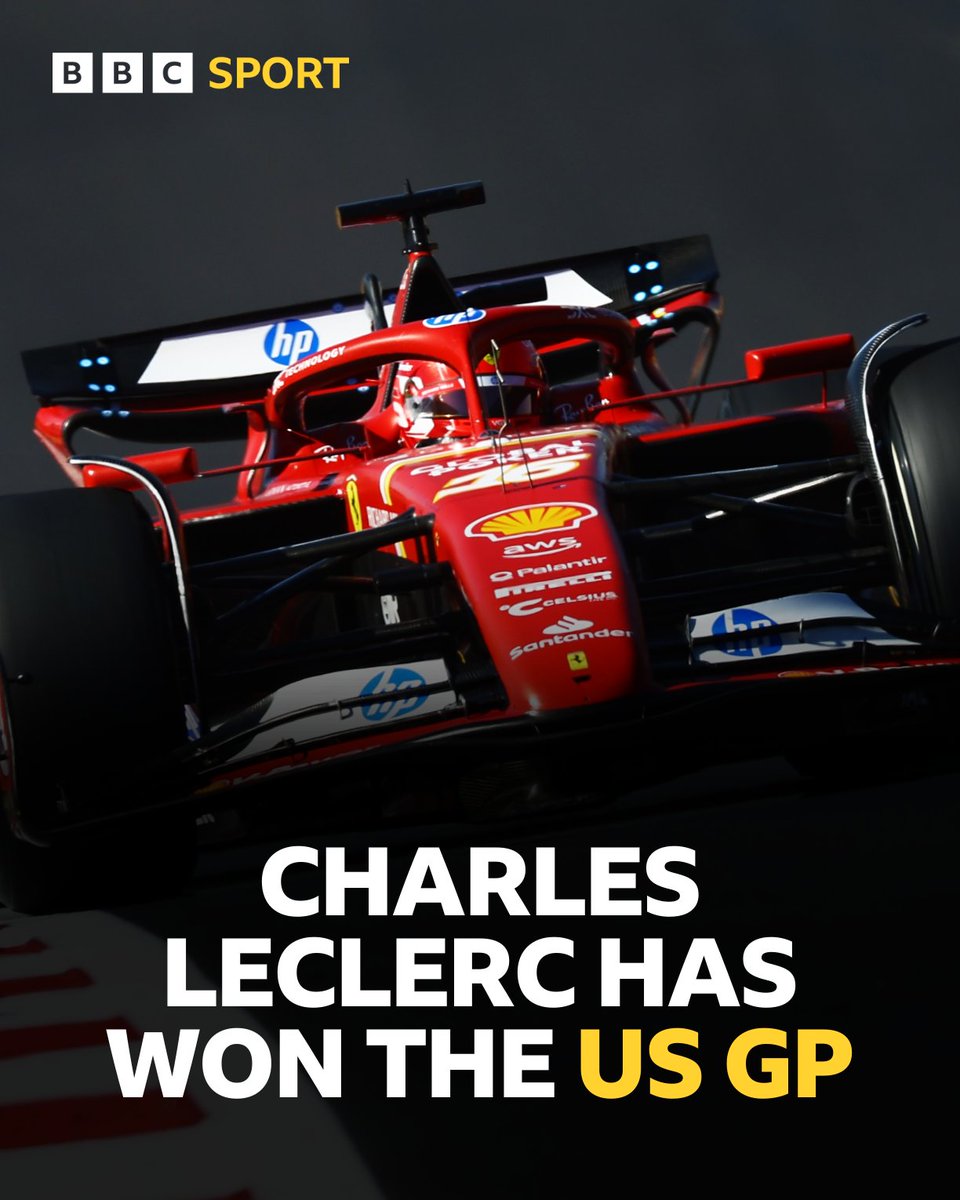 BBCSport's tweet photo. A fantastic one-two for Ferrari in Austin! 

#BBCF1 #USGP https://t.co/2h4OPGPIeF