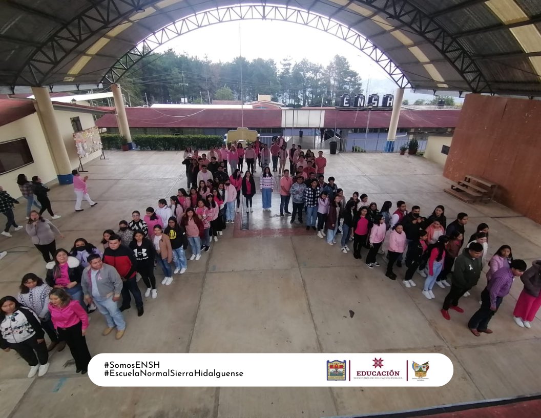 ENSH_SEPH's tweet photo. 🩷 Día internacional de la lucha contra el cáncer de mama

#SomosENSH #EscuelaNormalSierraHidalguense https://t.co/adEpQ5qZSX