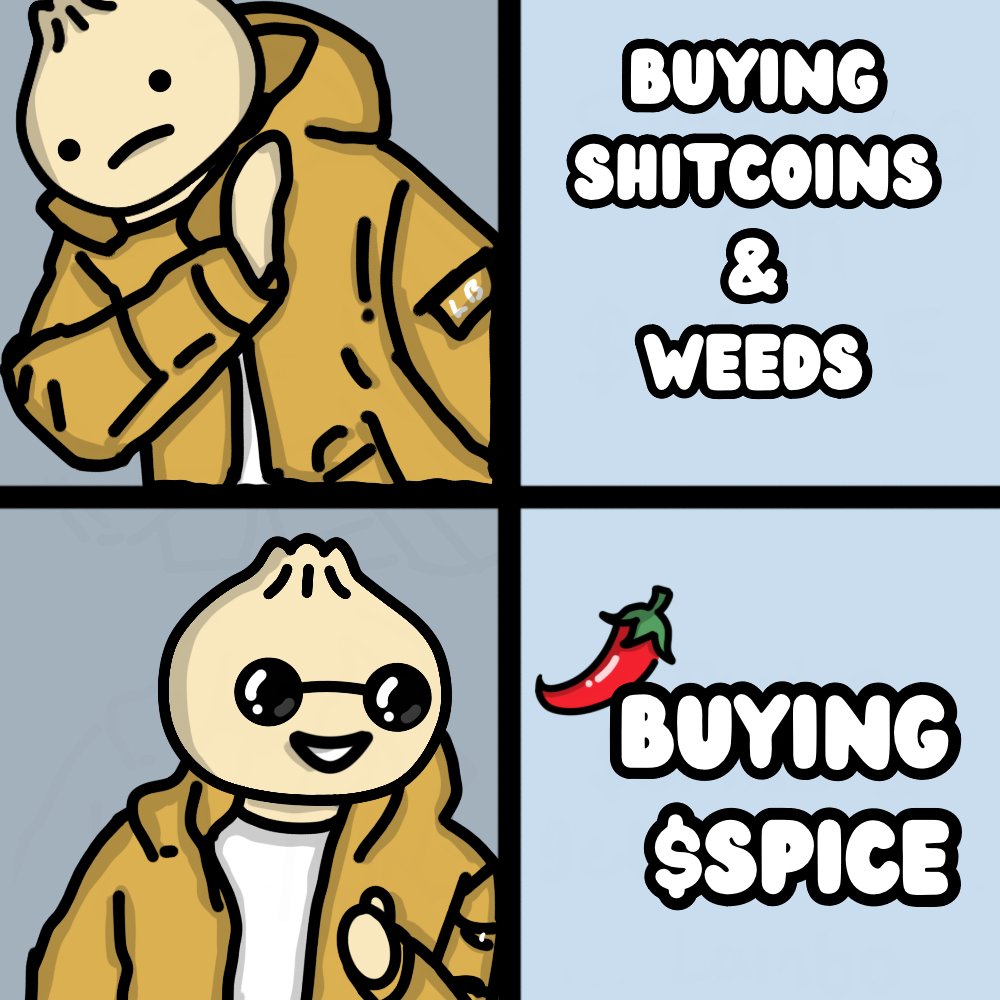 LittleBaoNFT's tweet photo. Start Using Your Brain!! $SPICE
Get it!!!

Maybe You Like Weeds 😑 

#NFT #Polygon #Crypto #memecoin https://t.co/9sS3OQtgb8