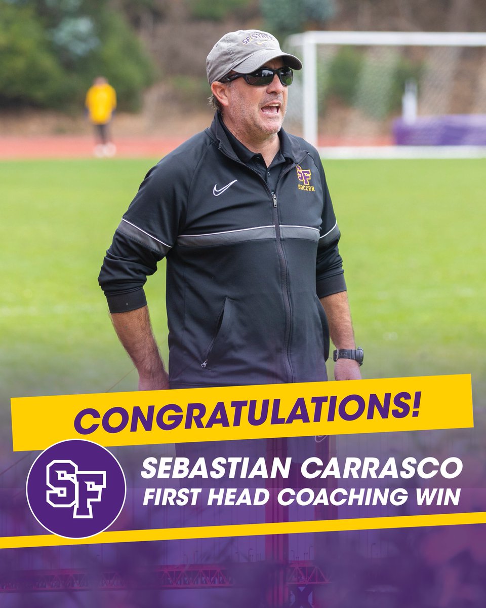 Congratulations Coach Carrasco!
