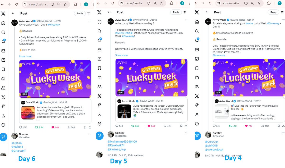 csekhac's tweet photo. @Avive_World I have done it all! I hope I get luck from you✨ 
God bless you
Thank you, brother, for the opportunity. I really hope to be one of the lucky winners and receive the prize.
@BcbdnB13057
@ohejehacayiqer
@Mrmani76940567 
#AVIVE https://t.co/rx0bdHerZ0
