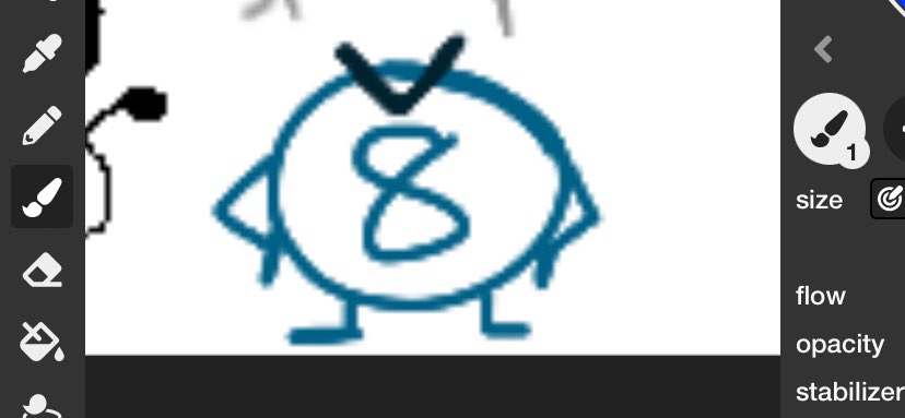 Purple_cat_100's tweet image. I can’t stop and won’t stop, drawing the silly guy #rule8