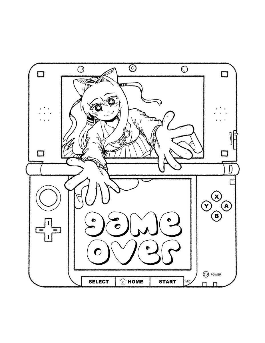 The coloring page, in case any of you were curious., image size:928x1200