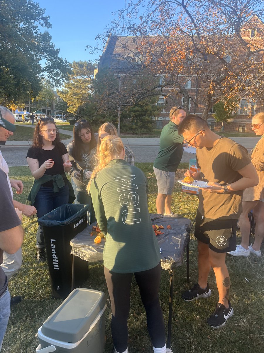 The GSA's Crawfish Boil was an ultimate success, and our VP brought out the spices and the heat! We enjoyed hanging out with our <a href="/msu_scj/">MSU School of Criminal Justice</a> students, faculty, and staff yesterday.