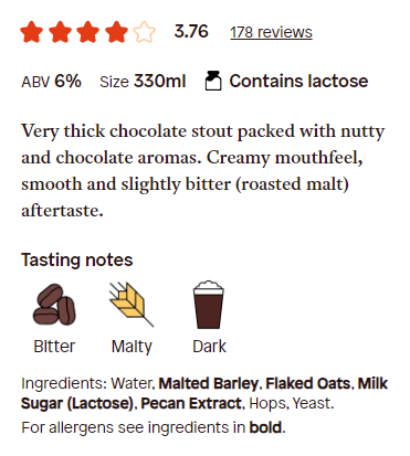 ricrow's tweet photo. Hi @Beer52HQ , please highlight beers that contain potentially lethal allergens with equal prominence as those that contain non-vegan ingredients. I had to search to find this individual can in your advent calendar, yet your FAQs help those choosing a vegan lifestyle. Thank you. https://t.co/MTIpNu0TO6