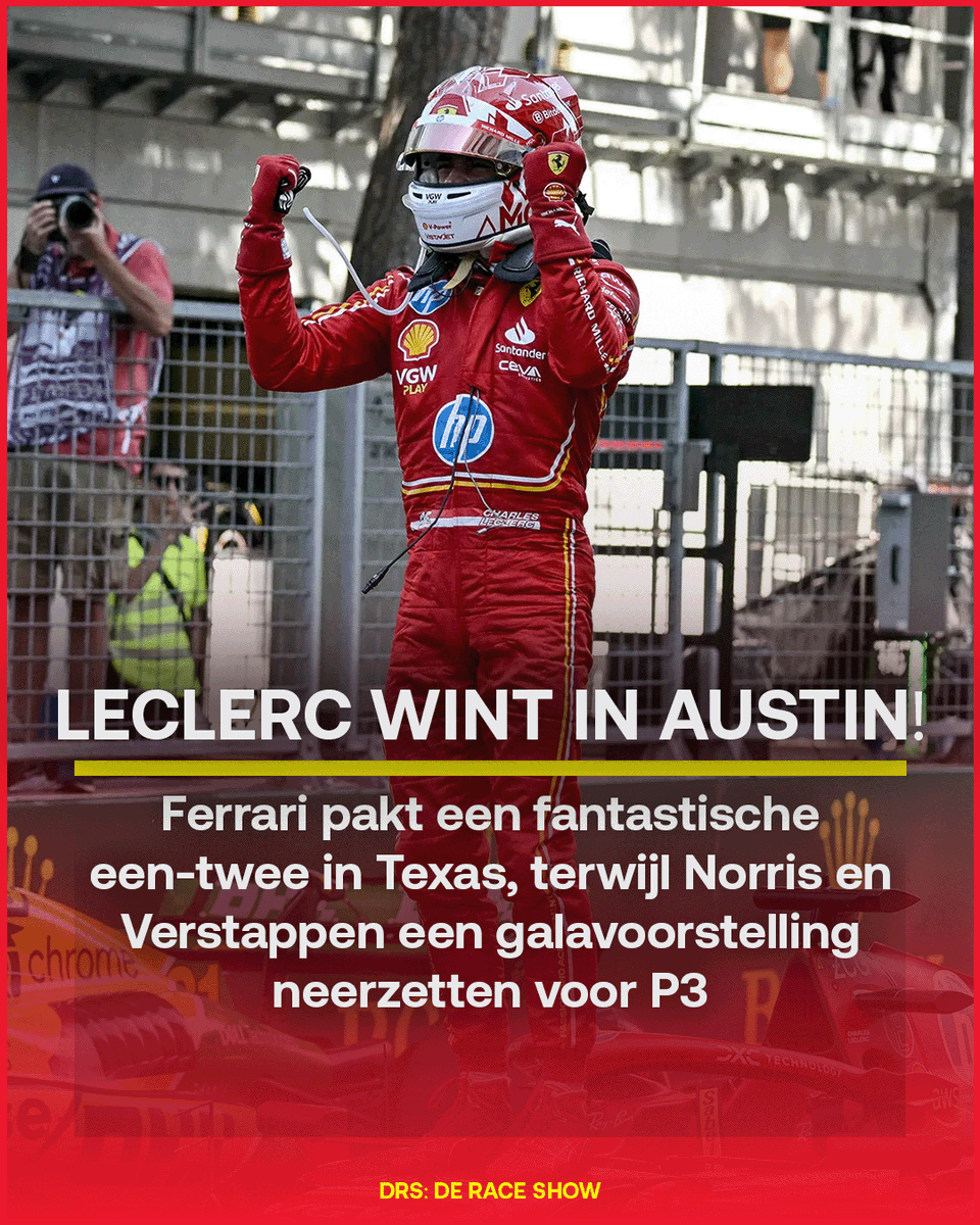 Wat een dominante overwinning van Leclerc, maar wat een heerlijke strijd tussen Verstappen en Norris vooral, wie was jullie Driver of the Day? 🦁⚡