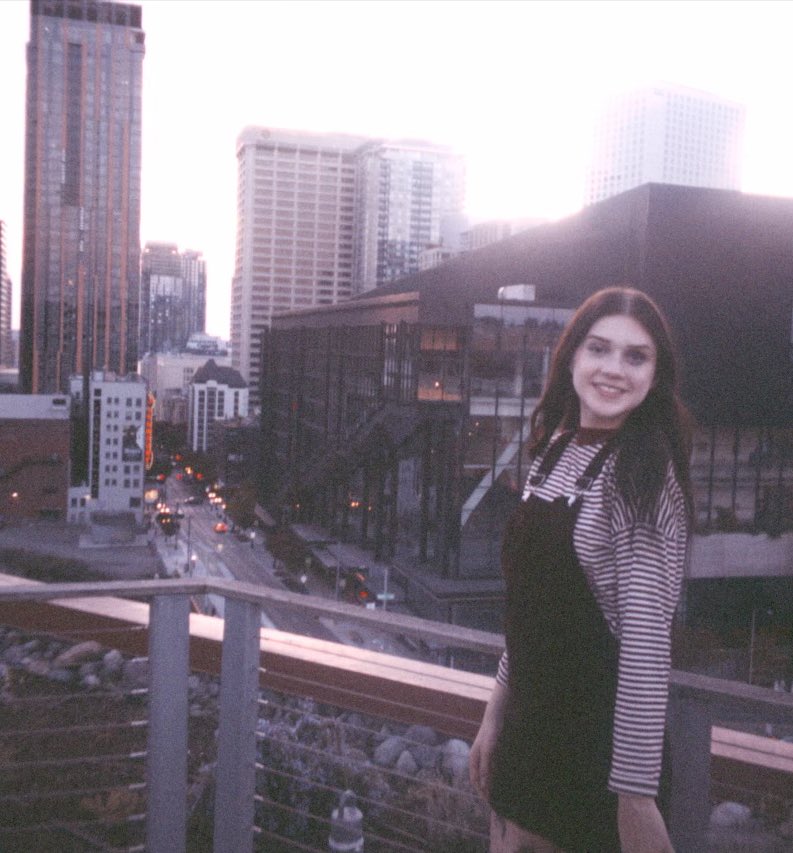 this pic i took of her is so wife who died at the beginning of the movie montage