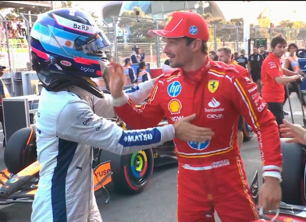 BlackBoxF1's tweet photo. Leclerc et Colapinto ! 💥

Une très bonne course de leur part ! 🔥

#F1 #Formula1 #USGP #AustinGP https://t.co/nH439WBFnC