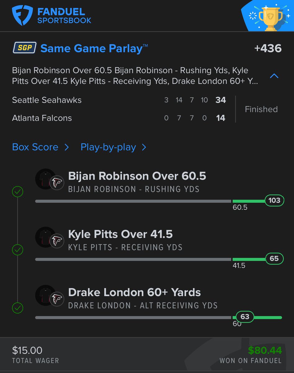 thebilliespot's tweet image. Papi and Bundles back at it 💸💸

Link in bio.

#NFL #nflbets #gamblingx #sportsbettingx #fanduel