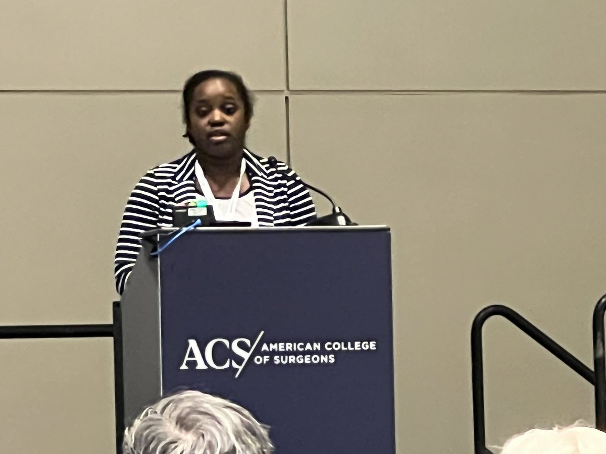 Dr Arul Thirumoorthi (@athirumoorthimd) on Twitter photo Dr. Keyonna Williams presenting innovative work #ACSCC2024 #ACSCC24 <a href="/AmCollSurgeons/">American College of Surgeons</a> done with <a href="/erikanewman/">erika newman</a> and lab on Social Deprivation Impacts Neuroblastoma pathogenesis in vivo: Implications for Targeted Therapy. <a href="/UMPedsSurg/">UM Pediatric Surgery</a> <a href="/UMichSurgery/">Michigan Surgery</a> Dr. Keyonna Williams presenting innovative work #ACSCC2024 #ACSCC24 <a href="/AmCollSurgeons/">American College of Surgeons</a> done with <a href="/erikanewman/">erika newman</a> and lab on Social Deprivation Impacts Neuroblastoma pathogenesis in vivo: Implications for Targeted Therapy. <a href="/UMPedsSurg/">UM Pediatric Surgery</a> <a href="/UMichSurgery/">Michigan Surgery</a>
