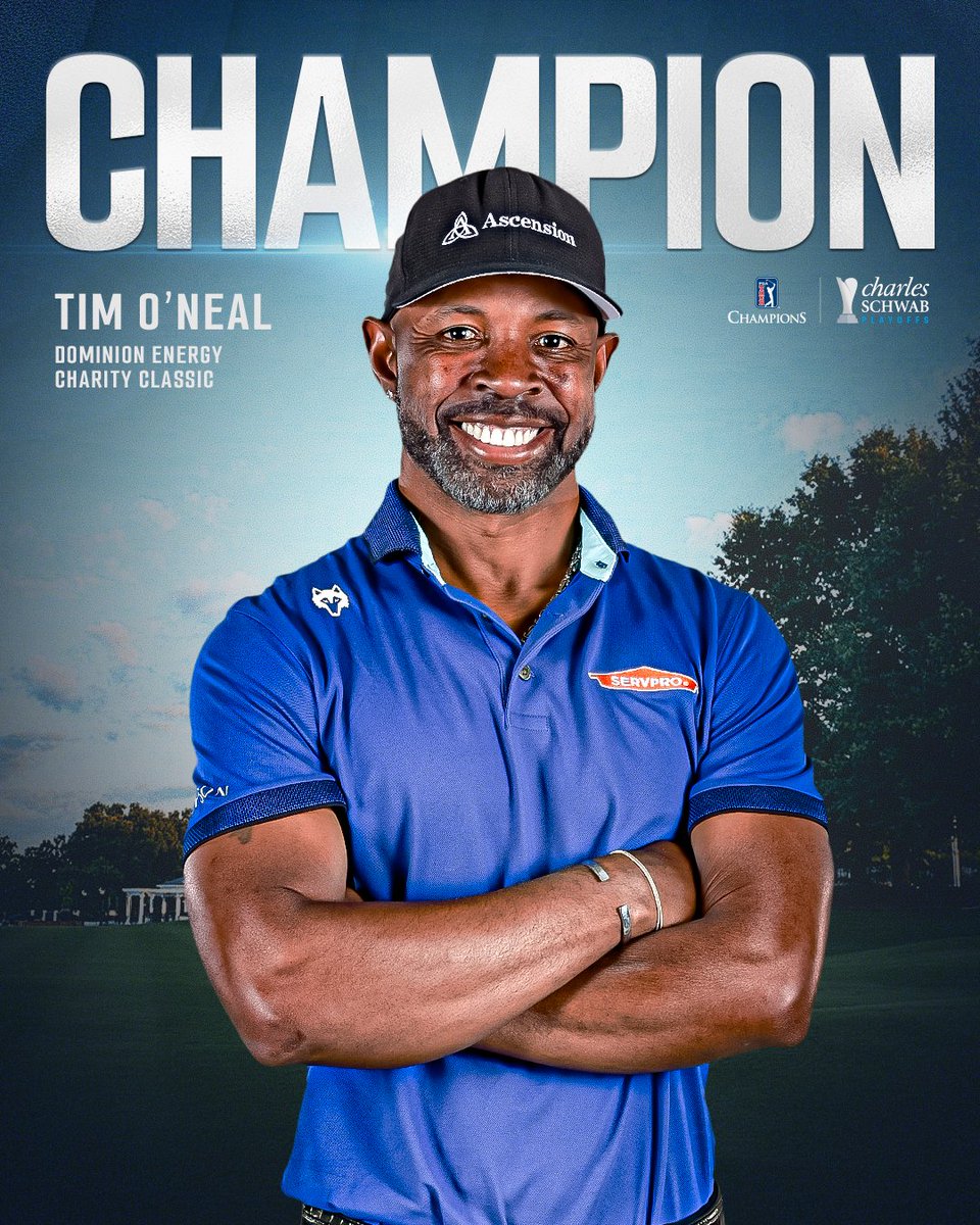 ChampionsTour's tweet photo. Welcome to the winner’s circle, Tim O’Neal!

It’s his first victory on PGA TOUR Champions @DECCGolf 🏆 https://t.co/8jITeLBgUc
