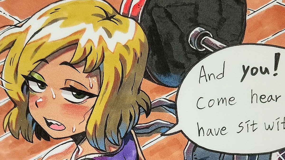 Grace Cartoon Commission
The 4-picture Grace comic commission is now complete! You might misunderstand because of the last cut, but it's not NSFW haha! You can see the full image on Patreon! Thanks for watching!🥰🥰🥰 