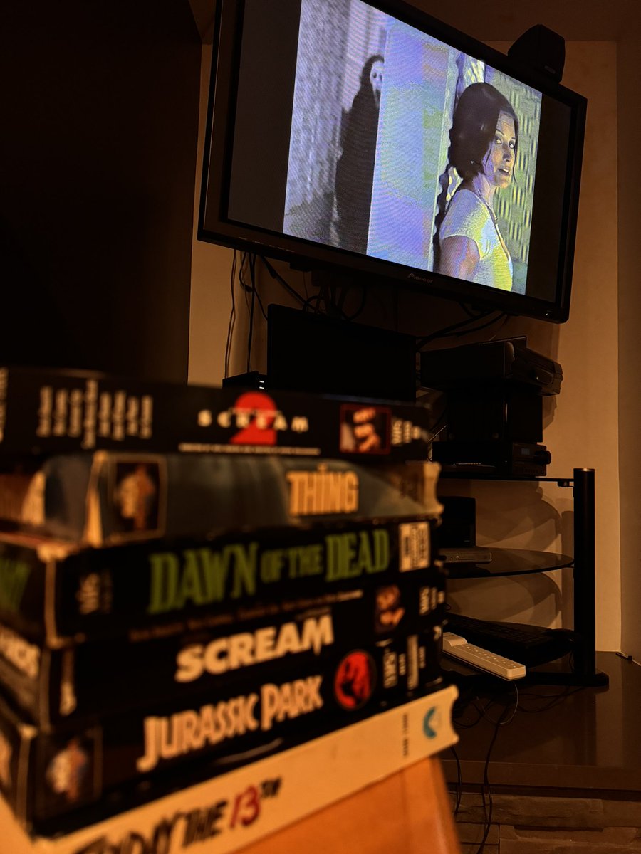 Watching Scream 2 on VHS might’ve fixed me