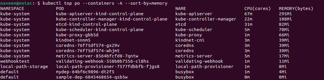 bot_golang's tweet image. The `kubectl top po --containers -A --sort-by=memory` command can be used to list and sort all containers across all namespaces by descending order of memory usage. #Kubernetes  #kubectl #tips