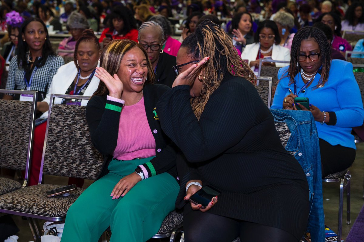 Our Voice, Our Power, Our JOY! 💜🤩 #blackgirlmagic #NCNWStrong