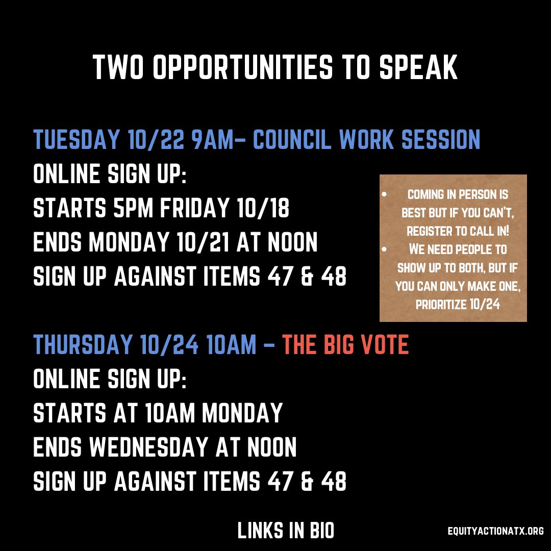 Join us 10/22 AND 10/24 to tell City Council to vote NO on the $218 million police contract.