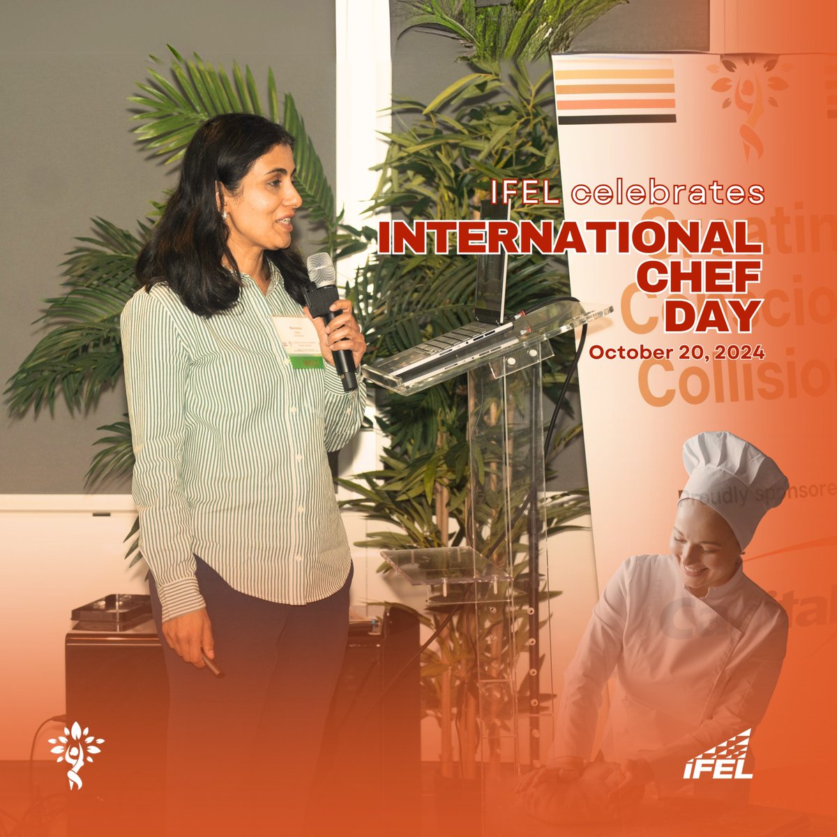 Celebrating International Chef Day with Manisha Sethi, CEO &amp; Founder of WhoozCooking! 👩🏽‍🍳 Her tech-driven marketplace connects chefs from diverse backgrounds with food lovers everywhere. Watch her story! youtube.com/shorts/FfqwKRi… 
#CCC24 #InclusiveInvesting #InternationalChefDay