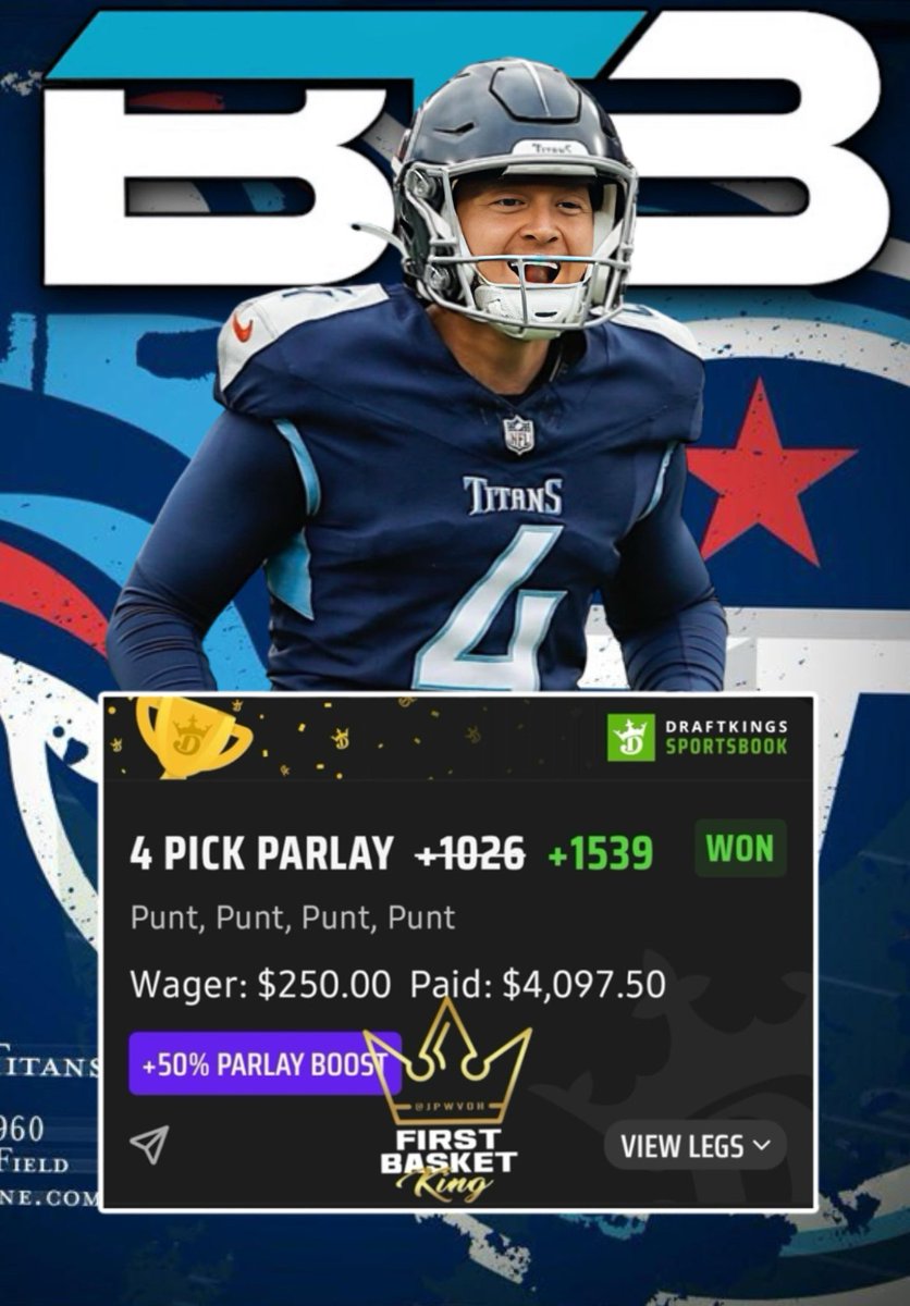 BTBSupport's tweet photo. 4 Racks on Punts? WHY NOT 💰 

(@JPWVOH) 👑 

+1539✅

Thank god for teams who cant move 
the football 💎 

https://t.co/j4ckHLe9pI https://t.co/lktj2W2CFd