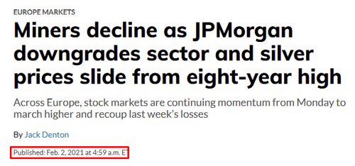 Silver does not forget.