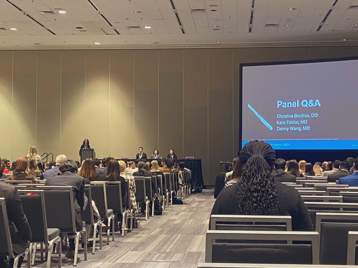 So excited for my first day @ #ACSCC24!! Can’t wait to connect with so many incredible surgeons and attend as many panels as possible 🏃‍♀️‍➡️📊🪡