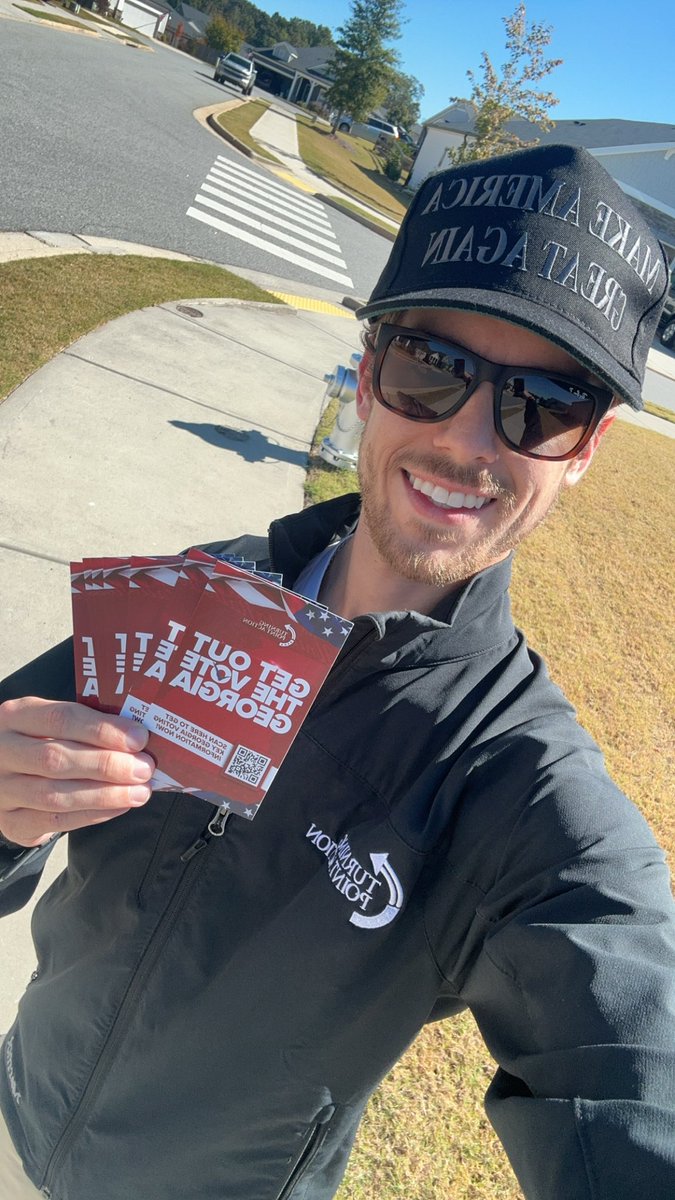 Only 16 more days until we deliver a Victory for President Trump here in Georgia! 

<a href="/TPAction_/">Turning Point Action</a> is hard at work here in Cherokee County making sure that we maximize Republican votes to turnout for President Trump!