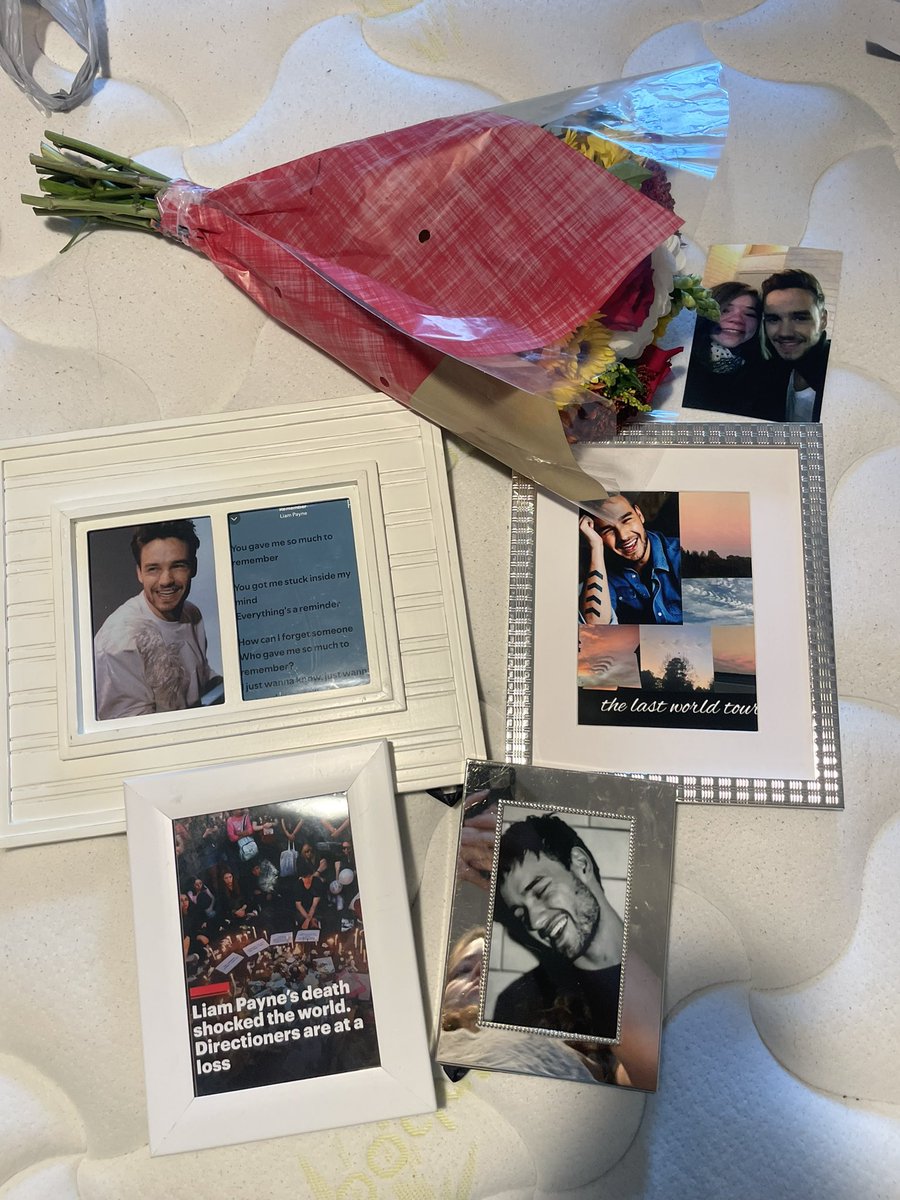 what i’m bringing to the memorial i set up in raleigh 🥹