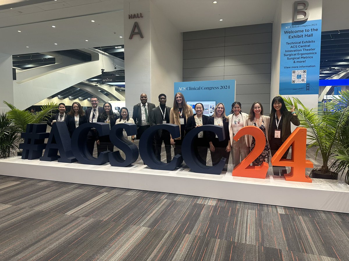 Day 1 we are ready! #ACSCC24 @WashUSurgRes <a href="/WashUSurgery/">WashU Medicine Department of Surgery</a>