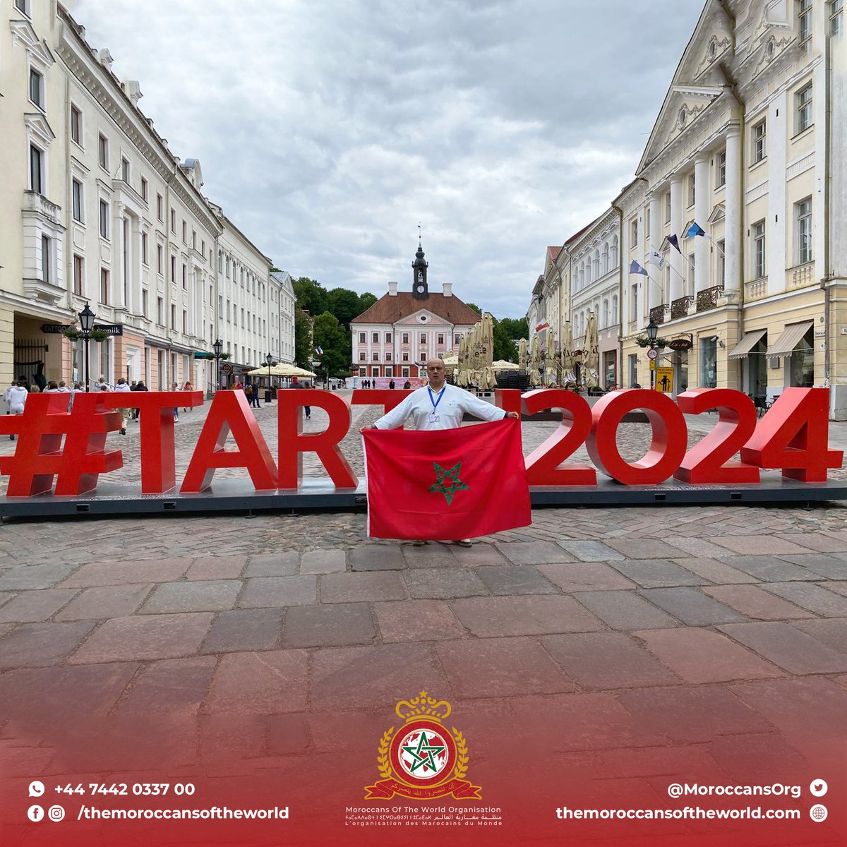MoroccansOrg's tweet photo. مرحبا من مدينة تارتو الإيستونية 🇪🇪

Hello from Tartu - Estonia 🇪🇪

#المغرب #morocco #moroccans #moroccans_of_the_world_organisation #moroccanoftheworld #maroc #monaco #organisation https://t.co/vtJP7X0JSV