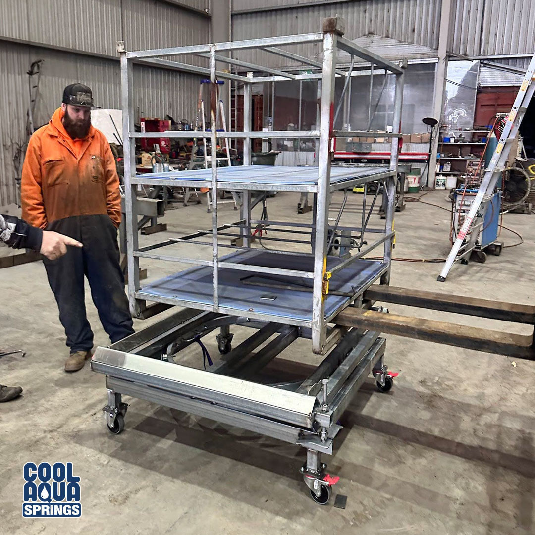 coolaquasprings's tweet image. We had special trolleys made to help us better handle the steel crates when filling our 15L returnable bottles with spring water. coolaquasprings.com.au #SpringWaterDelivery #CoolAquaSprings #Gippsland #Melbourne