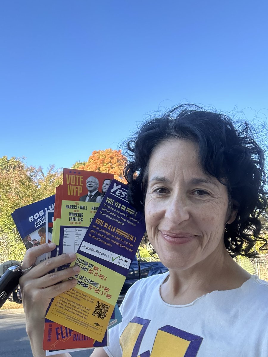 jewkidsotb's tweet photo. Great time canvassing today to #votewfp and #voteyes on Prop 1! https://t.co/4ylXiUyQft