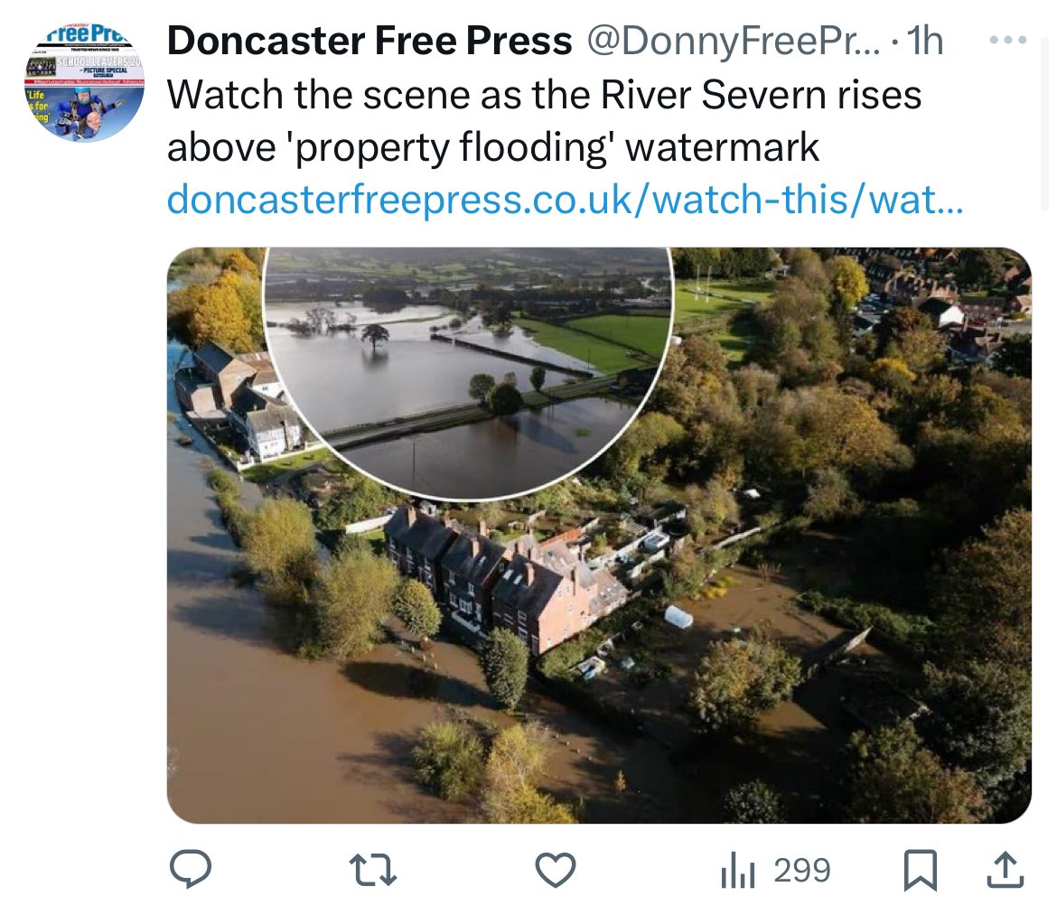 The state of what passes for local newspapers online…
Four of the past five shared stories from <a href="/DonnyFreePress/">Doncaster Free Press</a>; even if any of them could be considered news, none have anything to do with Doncaster.