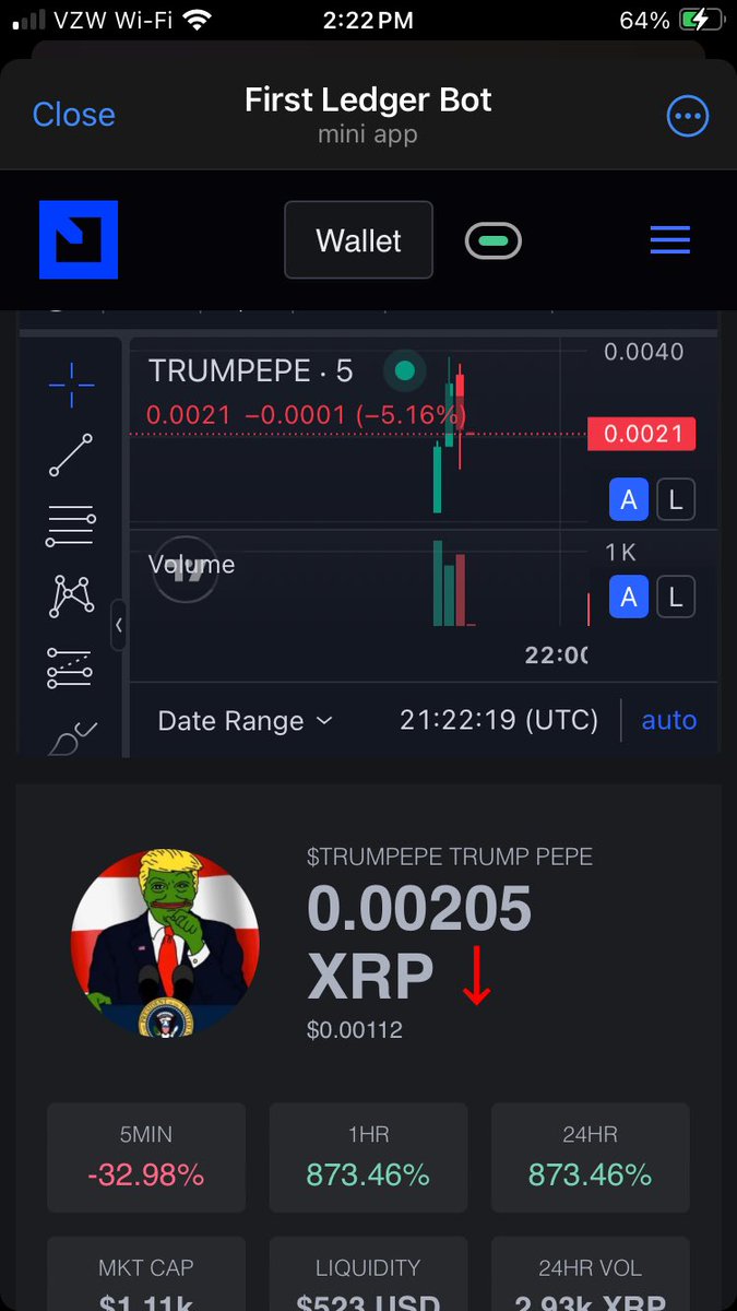 $XRP589 (@_xrp589) on Twitter photo $TRUMPEPE Get in while is New and low this one is a sendor🤑🚀🤑🚀🤑 <a href="/First_Ledger/">First Ledger</a> #XRPLCommunity $TRUMPEPE Get in while is New and low this one is a sendor🤑🚀🤑🚀🤑 <a href="/First_Ledger/">First Ledger</a> #XRPLCommunity