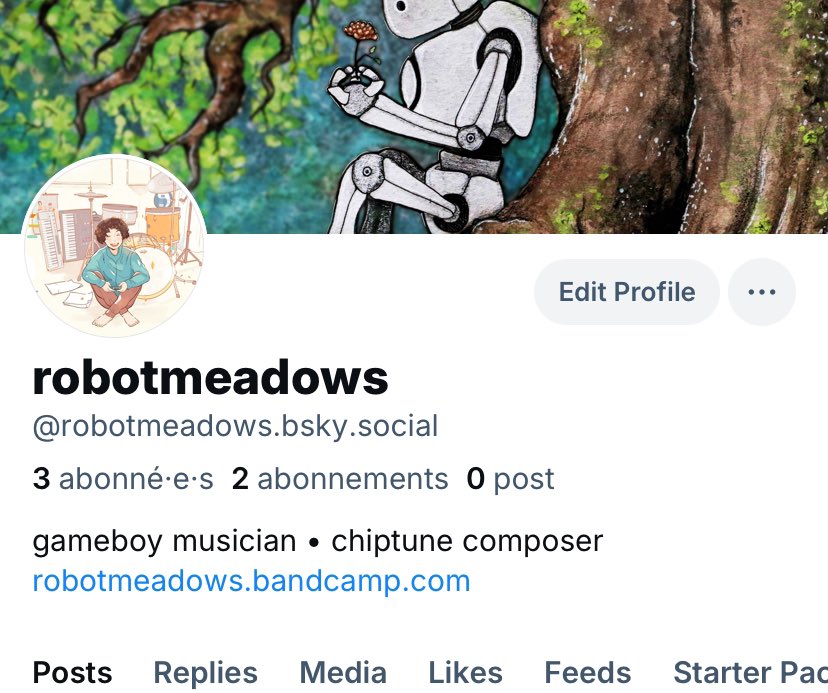 robotmeadow's tweet image. hey chiptune and gameboy friends, will start being more active over there so feel free to follow! I will for the moment still post music clips here and there, starting next week tho, tbh im a bit burned out on all social media atm jaja