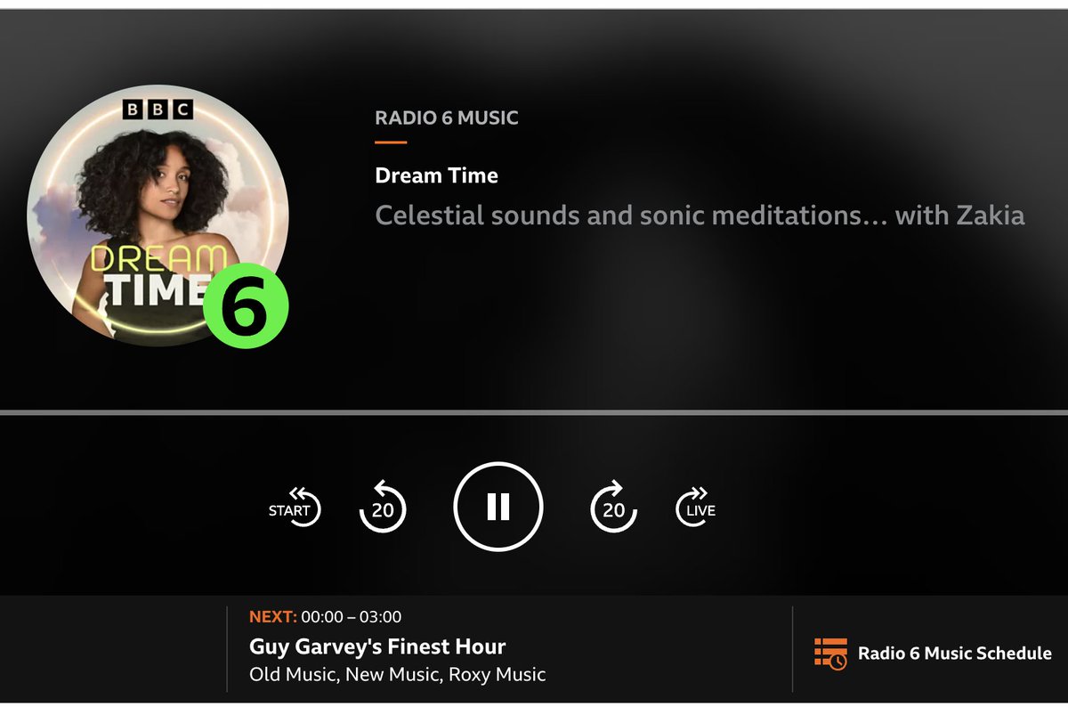 Neil March (Trust The Doc Media/ICMP) (@trustthedocuk) on Twitter photo Listening to my new favourite radio show #Dreamtime with the amazing <a href="/zakiasewell/">Zakia Sewell</a> on <a href="/BBC6Music/">BBC Radio 6 Music</a>. Lovely, chilled way to round off the weekend. Listening to my new favourite radio show #Dreamtime with the amazing <a href="/zakiasewell/">Zakia Sewell</a> on <a href="/BBC6Music/">BBC Radio 6 Music</a>. Lovely, chilled way to round off the weekend.