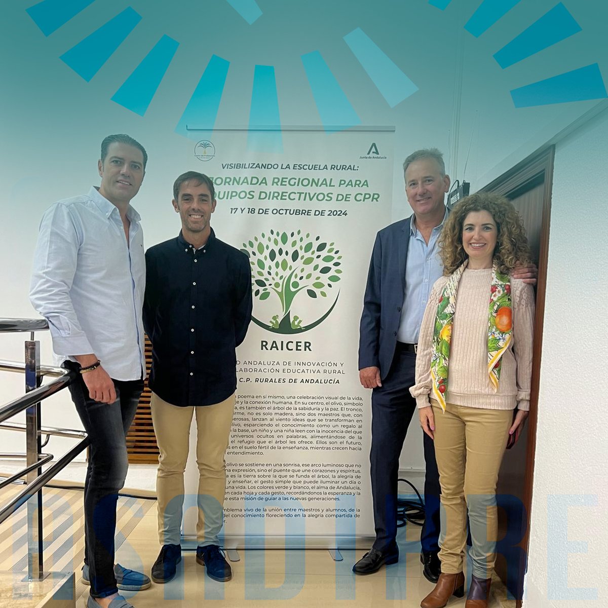 asadipre's tweet photo. ASADIPRE y FEDEIP se unen para apadrinar la nueva red de escuelas rurales RAÍCES que se ha creado en Córdoba. 💪

Estamos comprometidos con la educación y el desarrollo de las comunidades rurales, impulsando un futuro con más oportunidades para nuestros jóvenes. 

#EducaciónRural https://t.co/pO8zvhrs9X