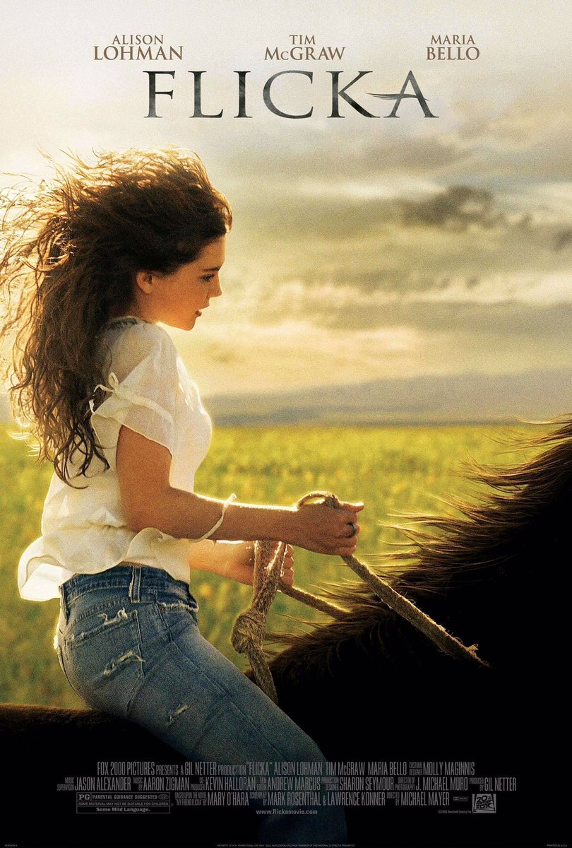FilmNewsNos's tweet photo. 🎬MOVIE HISTORY: 18 years ago today, October 20, 2006, the movie ‘Flicka’ opened in theaters!
#AlisonLohman #TimMcGraw #MariaBello #RyanKwanten #DallasRoberts #NickSearcy #DannyPino #KayleeDeFer #JeffreyNordling #DeyYoung #BuckTaylor #MichaelMayer https://t.co/x1Z1lgmtGg