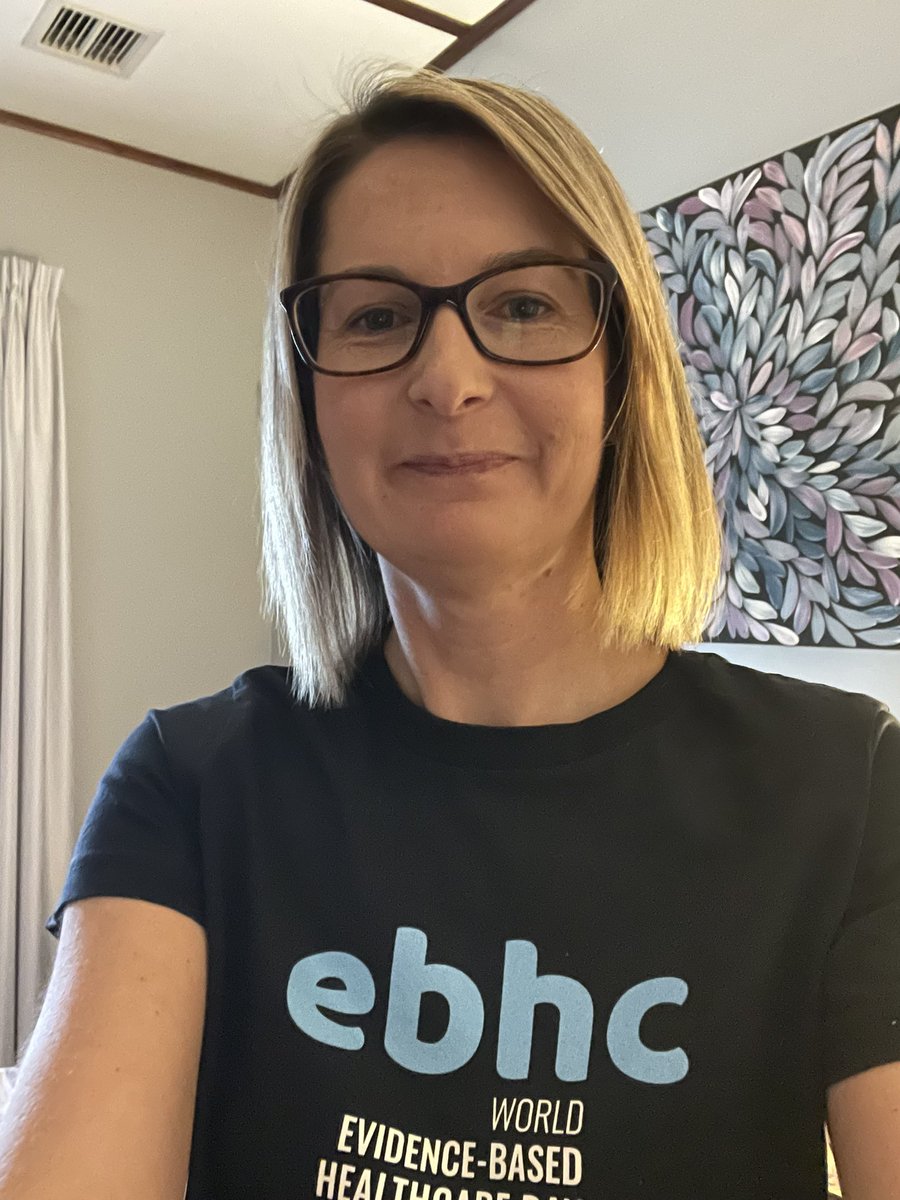 It’s that time of year again! Dusting the ol tshirt off. Happy #WorldEBHCDay peeps. Hope you’ve got a jam packed day of all things evidence planned