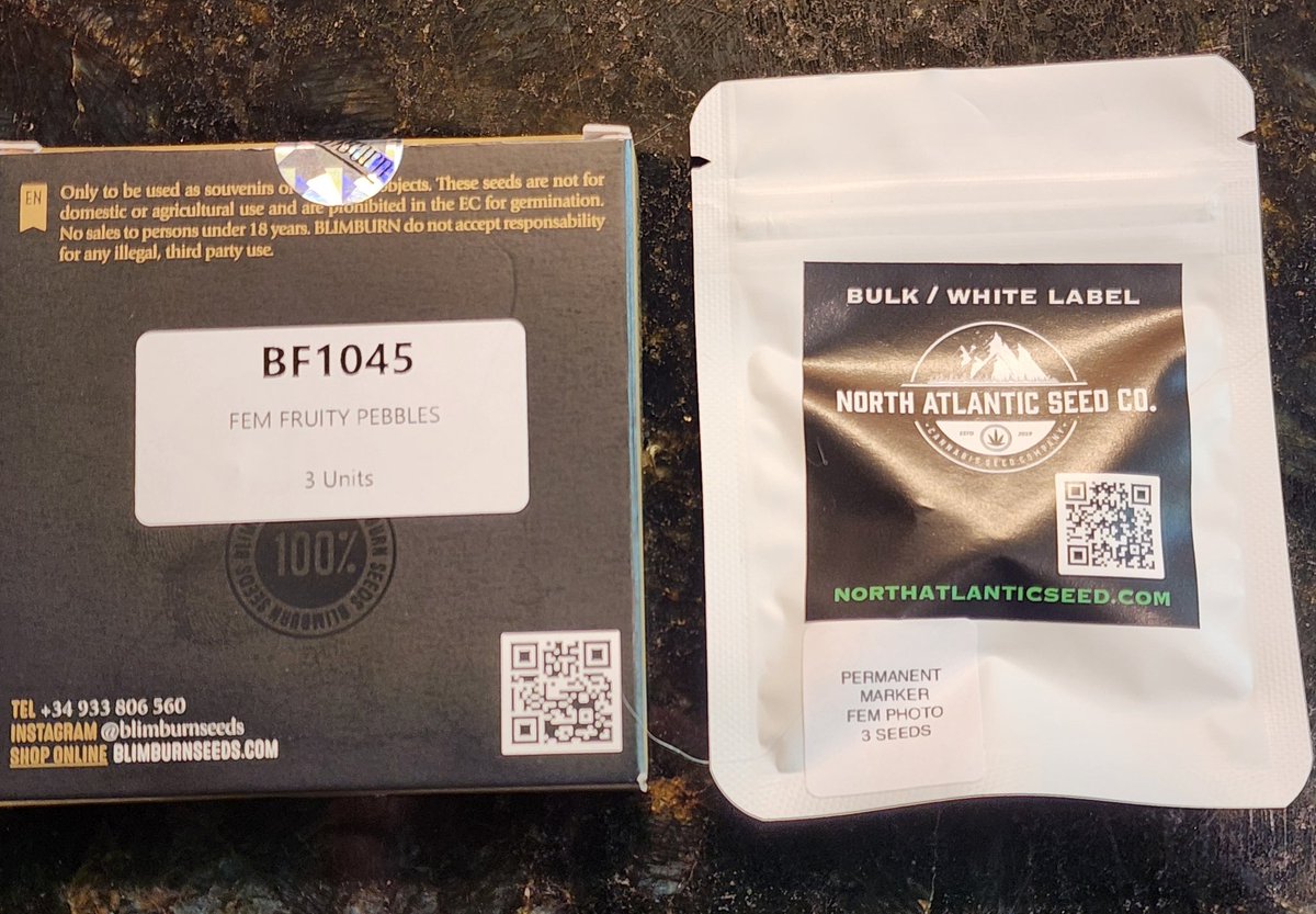Ok #Growmies #Giveaway #2.  We have a 3pk of Fruity Pebbles fems &amp; 3 NASC WL Permanent Marker fems. We will run this one until 10/23
 Rules
1) Follow
2) Like post
3) Tag a Growmie
#growyourown #CannabisCommunity 
#cannabisculture #CannaContent