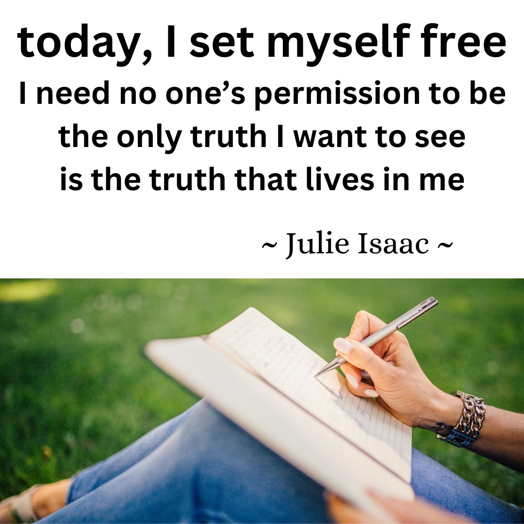 Julie Isaac, Author tweet media