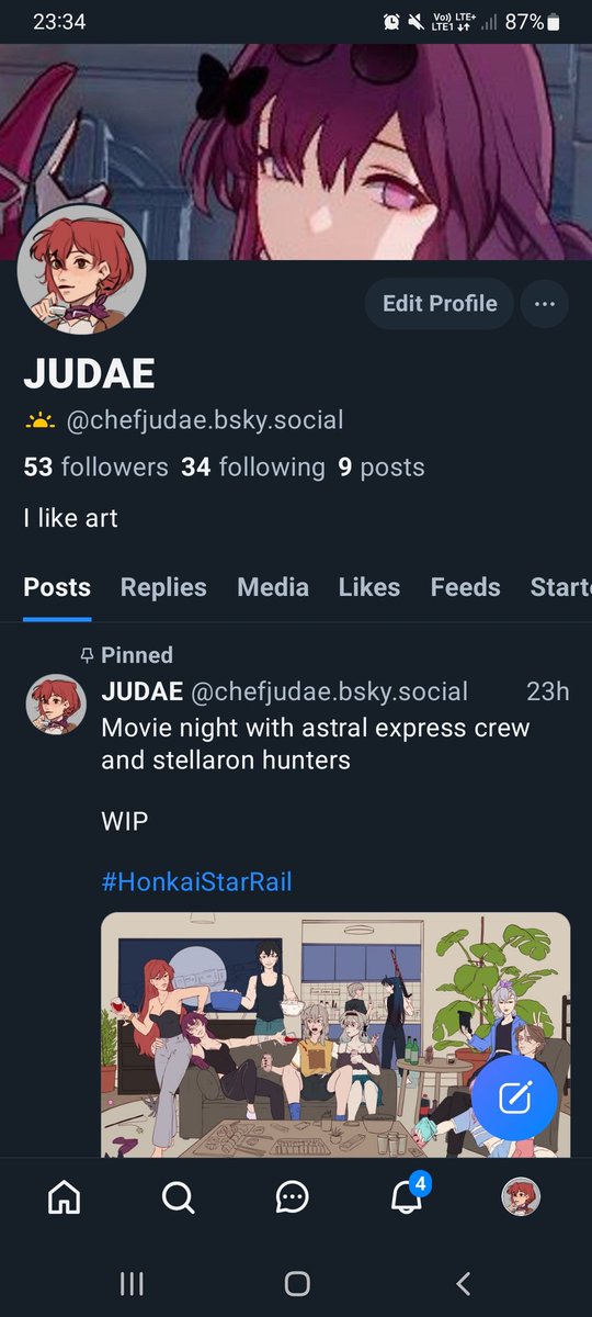 Chef_Judae's tweet image. Just want to say I created Bluesky account
Feel free to follow me there β€οΈ