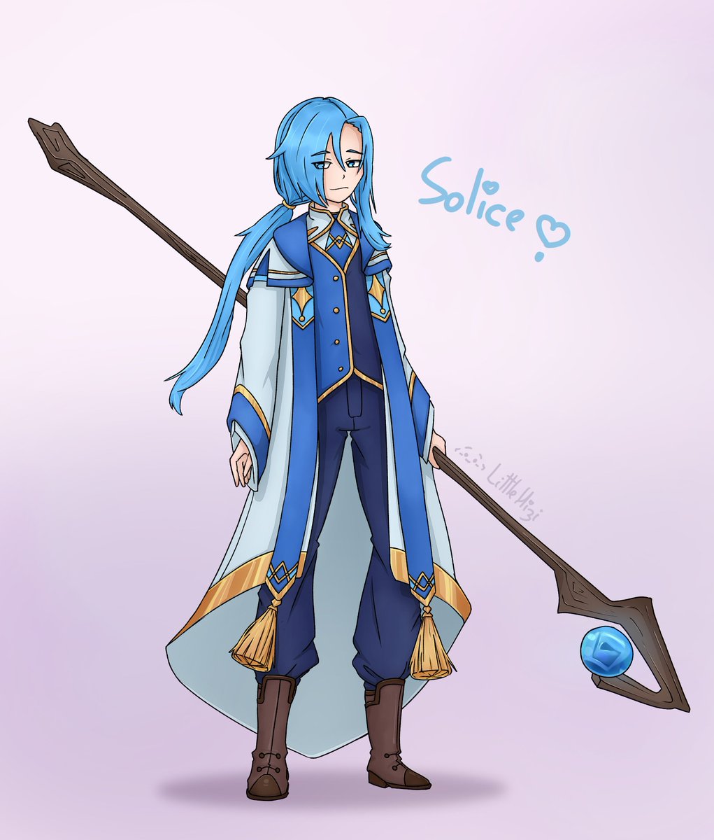 Have a fresh Solice y'all 💜Long promised art  

He's hella handsome and awesome, he streams, does pixel art (hella good at it too!!), check him out

<a href="/Solice55/">Solice Zerwin</a>
twitch.tv/solice55 Also he smug