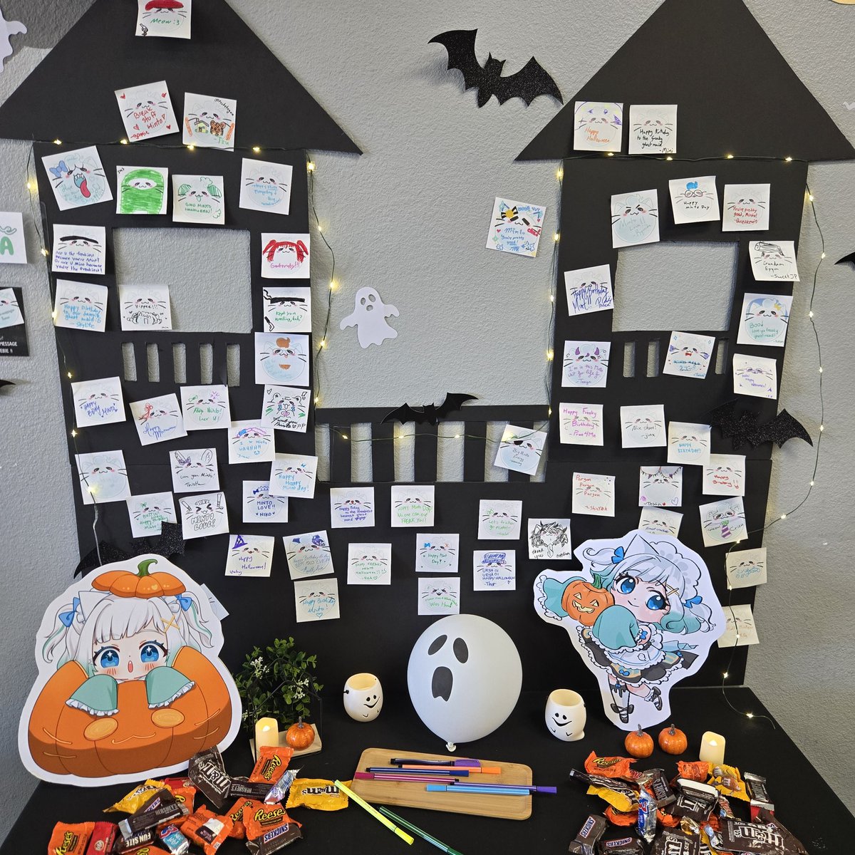 I'm hanging such a fun time at this fan event! Everything is so cool and cute! <a href="/SPOOKY_MINTO/">Mint Cupsleeve 👻💚 Oct 20</a>