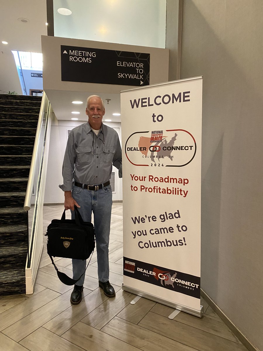 Dealernews's tweet photo. #NationalPowersportsDealerAssociation Chair Bob Althoff welcomes you to #DealerConnect. https://t.co/9GOf8YX7ps