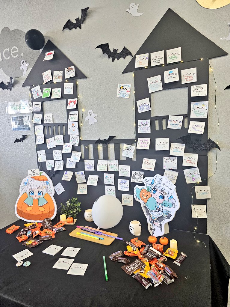 So many wisps stopped by so far, thank you!! 👻👻👻