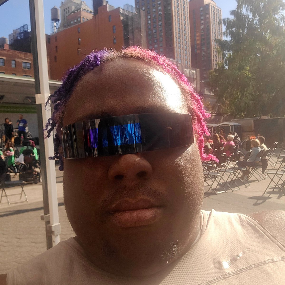 EqualAccessNy2's tweet photo. For an October day, it really was extremely nice. At least we got to have it, during the new for whatever reason #DisabilityPrideParade still should be in the summer, but whatever #EqualAccess https://t.co/Gi1HpgCb66