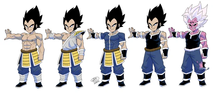 Found myself in a big ol dragon ball moodMight have to draw more 