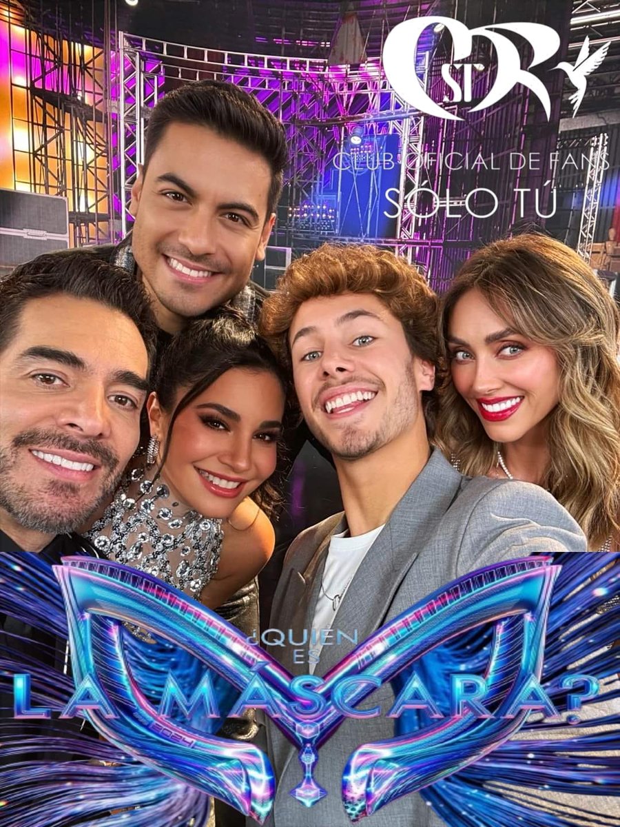 SOLOTU_PeruCR's tweet photo. @ClubSoloTu @Canal_Estrellas @Univision @VIX @_CarlosRivera @mikenoriega @WestWoodEntt @sonymusicmexico #QELMHOY! Estreno mundial,🤩#QuiénEsLaMáscara #QuiénEsLaMáscaraUS 📷@canalestrellas @univision @vix  #CarlosRiveraInvestigador #CarlosRiveraEnQELM #ClubOficialSoloTu @carlosrivera @mikenoriegal @clubsolotu @westwoodentt @sonymusicmexico @sonymusicperu @SOLOTU_PeruCR https://t.co/cflehS6gtM