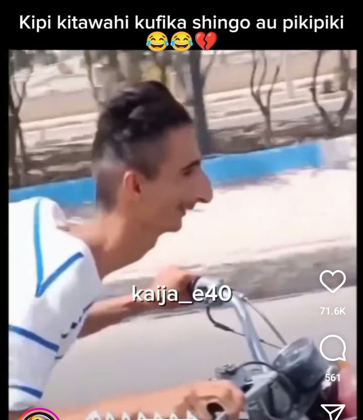 Hii ndio kudonjo😂😂